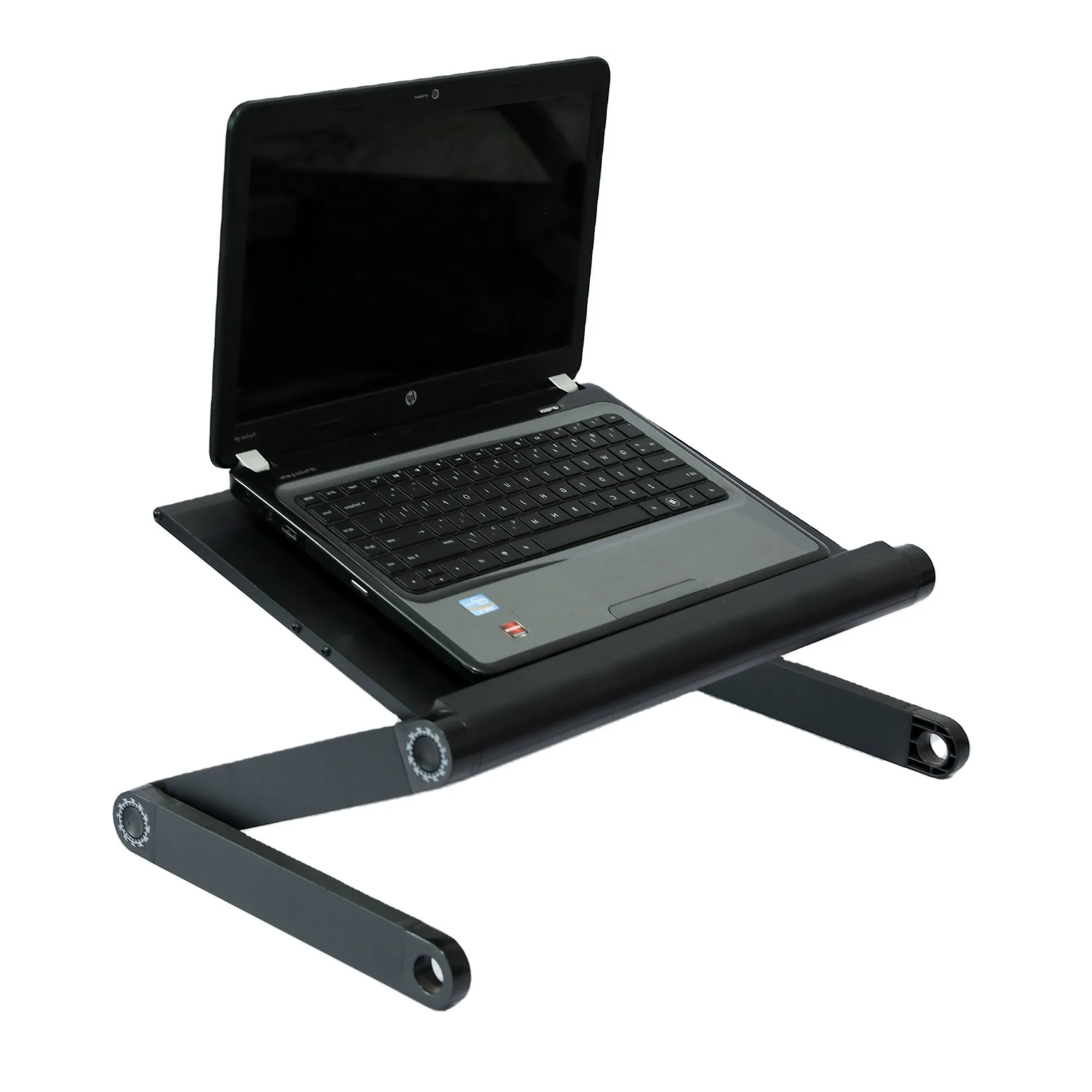 YL812 Laptop folding computer table source factory wholesale direct sales lazy computer table bed computer desk aluminum table