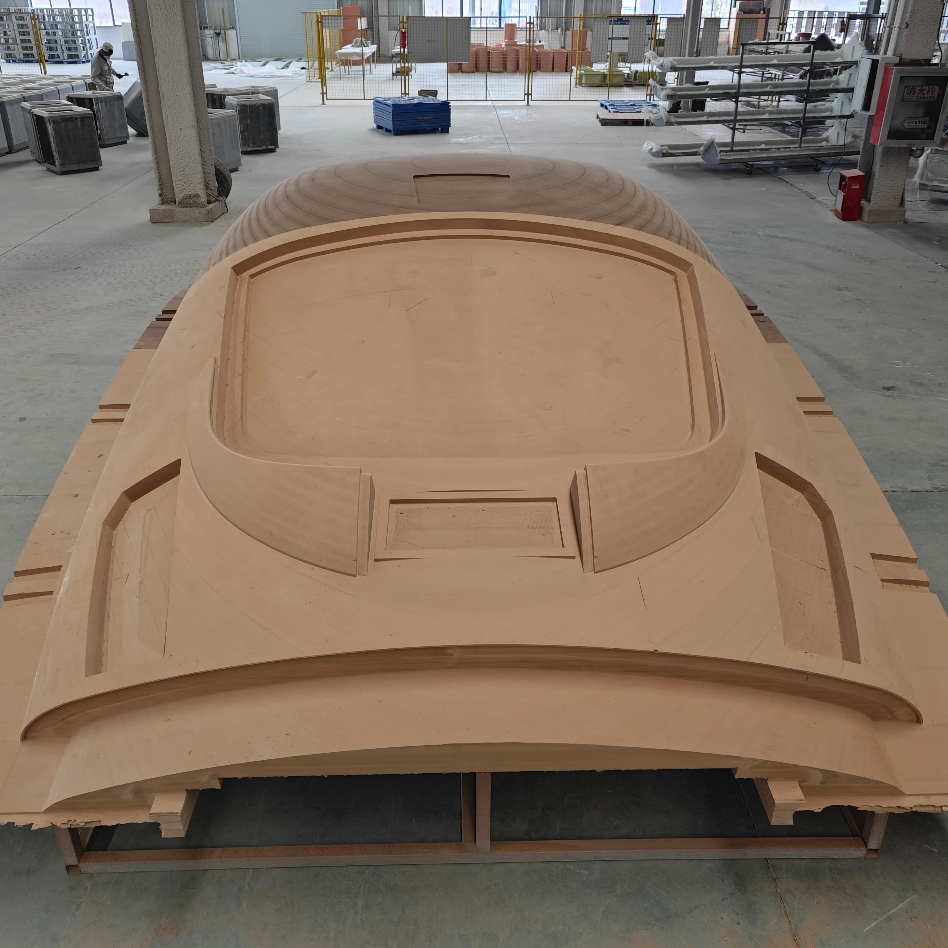 Деревянная форма CNC древесная FRP плесень Стекловолоконная