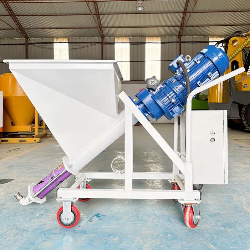 Paint Spraying Machine Putty Powder Mortar Fire Retardant Coating Spraying Machine