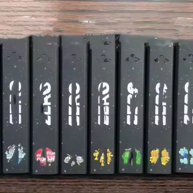 2024 Push Button CR Cartridge Custom Packaging 1ml Disposable 1 Gram Cartridge Package Matt Cart Paper Boxes