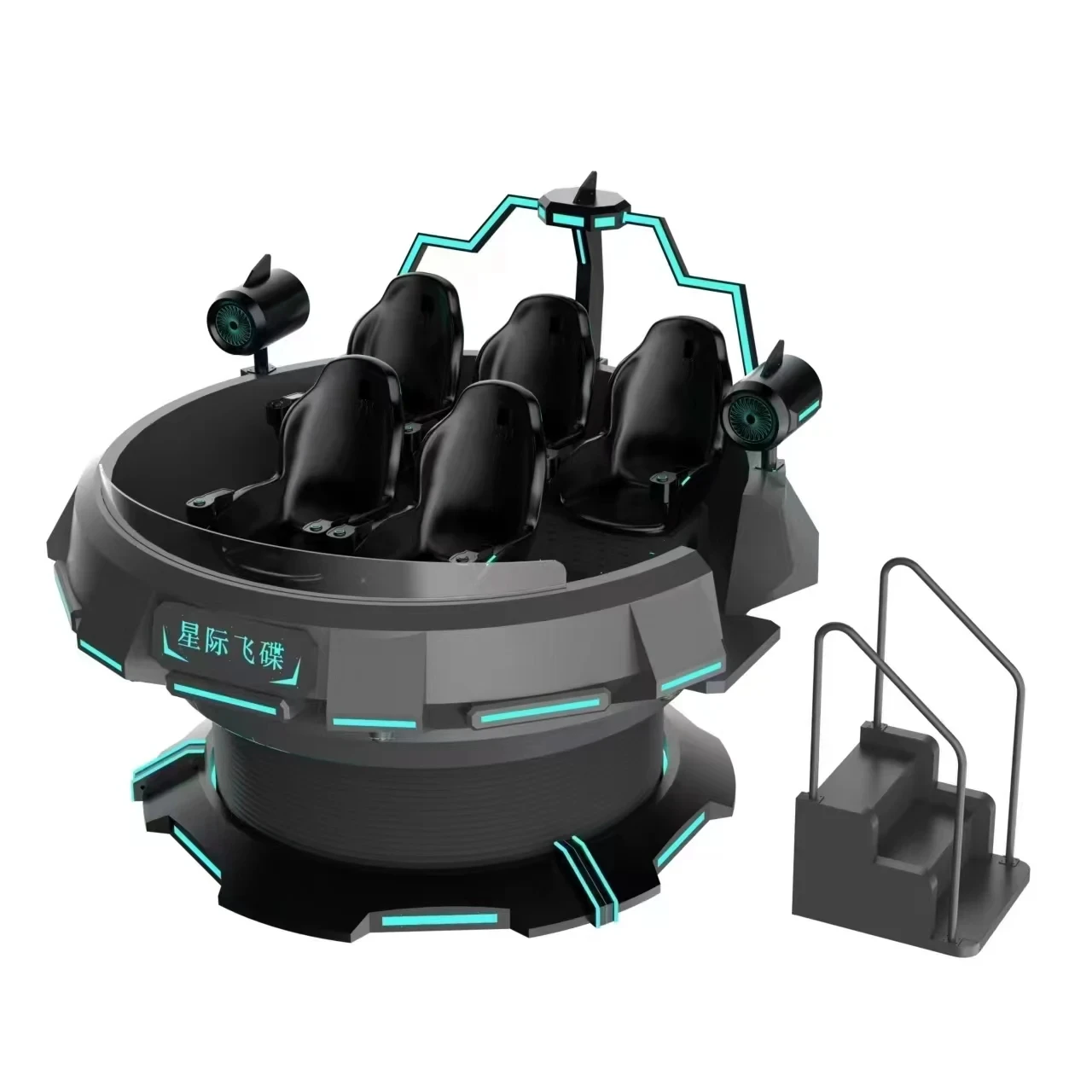 9D симулятор виртуальной реальности (VR) 5-местный VR тематический парк оборудования для кинотеатра развлечений