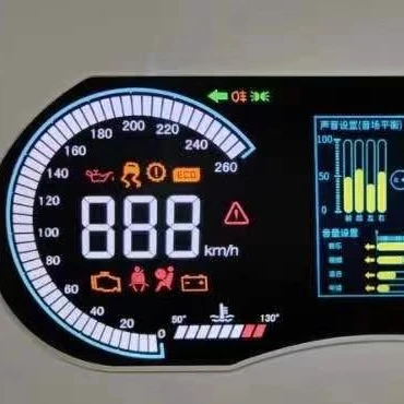 custom cog 128x128 lcd 27pin Dot Matrix segment Graphic mini lcd screen tn/FSTN display panel with backlight