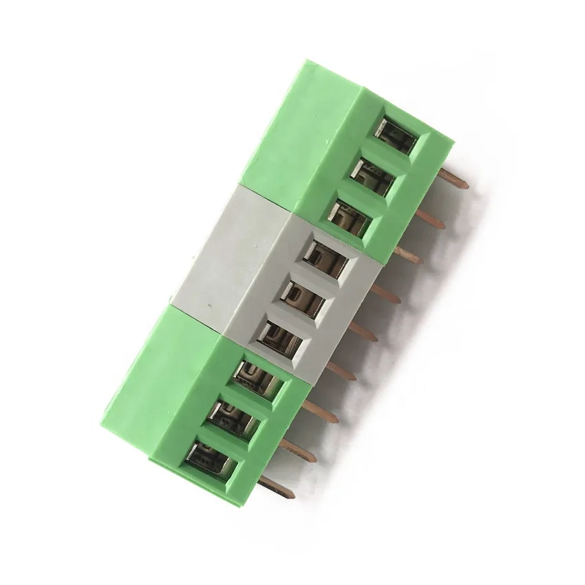 factory customer colorful  5.08 pcb MKDSP 3 connector 3pins green color KF129 DG129 WJ129 terminal blocks with combine groove