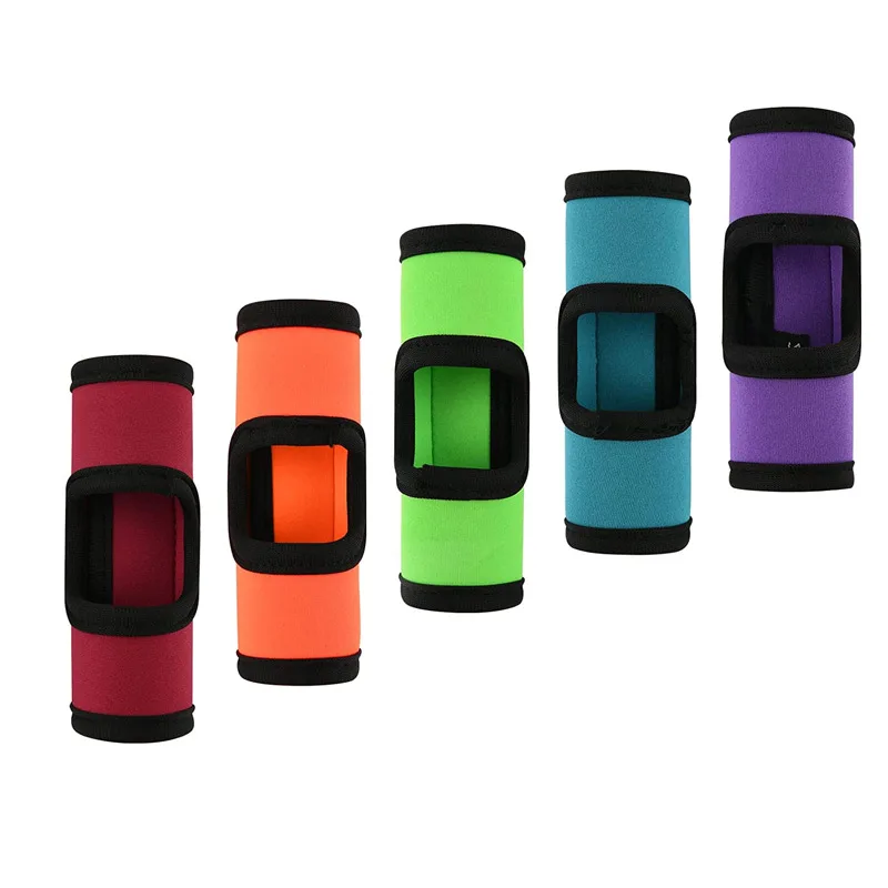 Wholesale promotion travel comfortable customized  neoprene luggage handle grip wrap