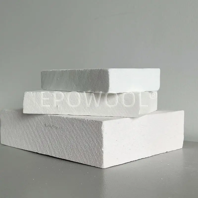 1430 high zirconium heat insulation fireproof vacuum formed ceramic fiber board