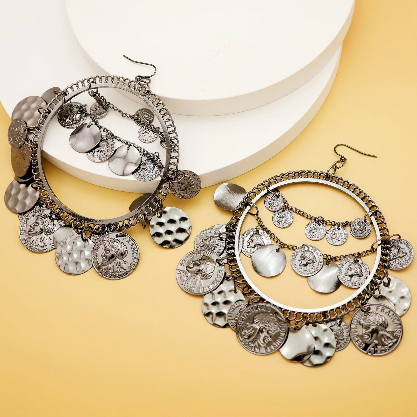 Vintage Personalized Steampunk Gear Pendant Necklace Charm Jewelry Men Women Neck Chain Fashion Street Hip-Hop Accessories