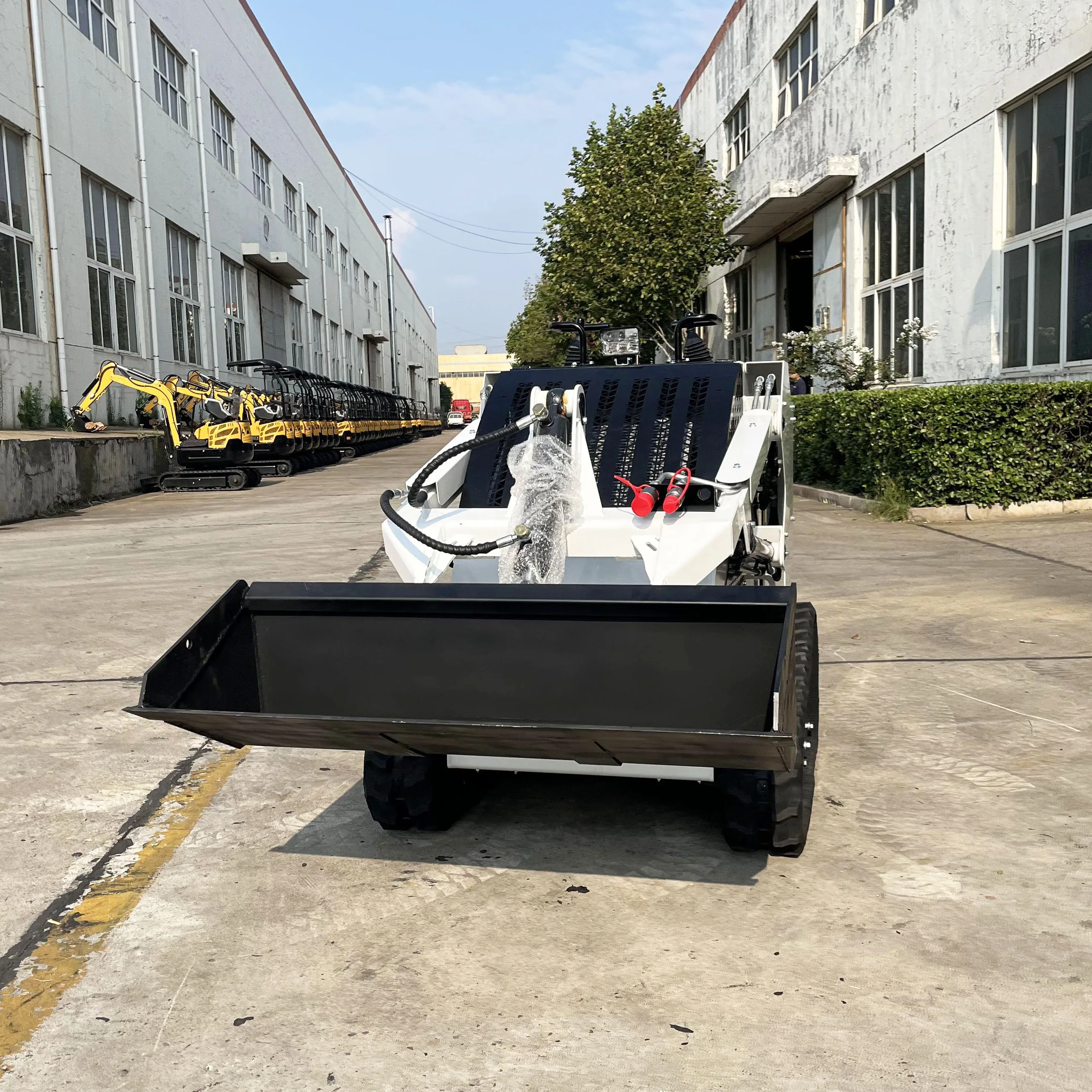 loader 500kg 600 kg 1ton skid steer loader for home use Bulldozers Filler Rippers Forks Snow blower Agitator Trailer Hammer