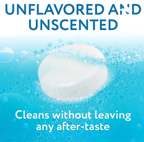 OEM best selling water bottle cleaning tablets cleaning products descaling tablet detergent