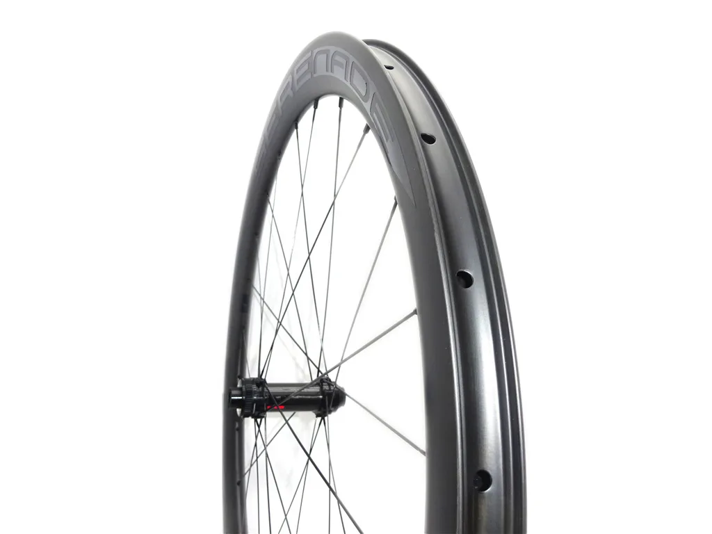 Full Carbon Bicycle Wheel 700c 45mm Novatec Boost Disc Brake AllRoad Gravel Road Bike Rim12mm Thru Axle Sapim cx-ray Spoke