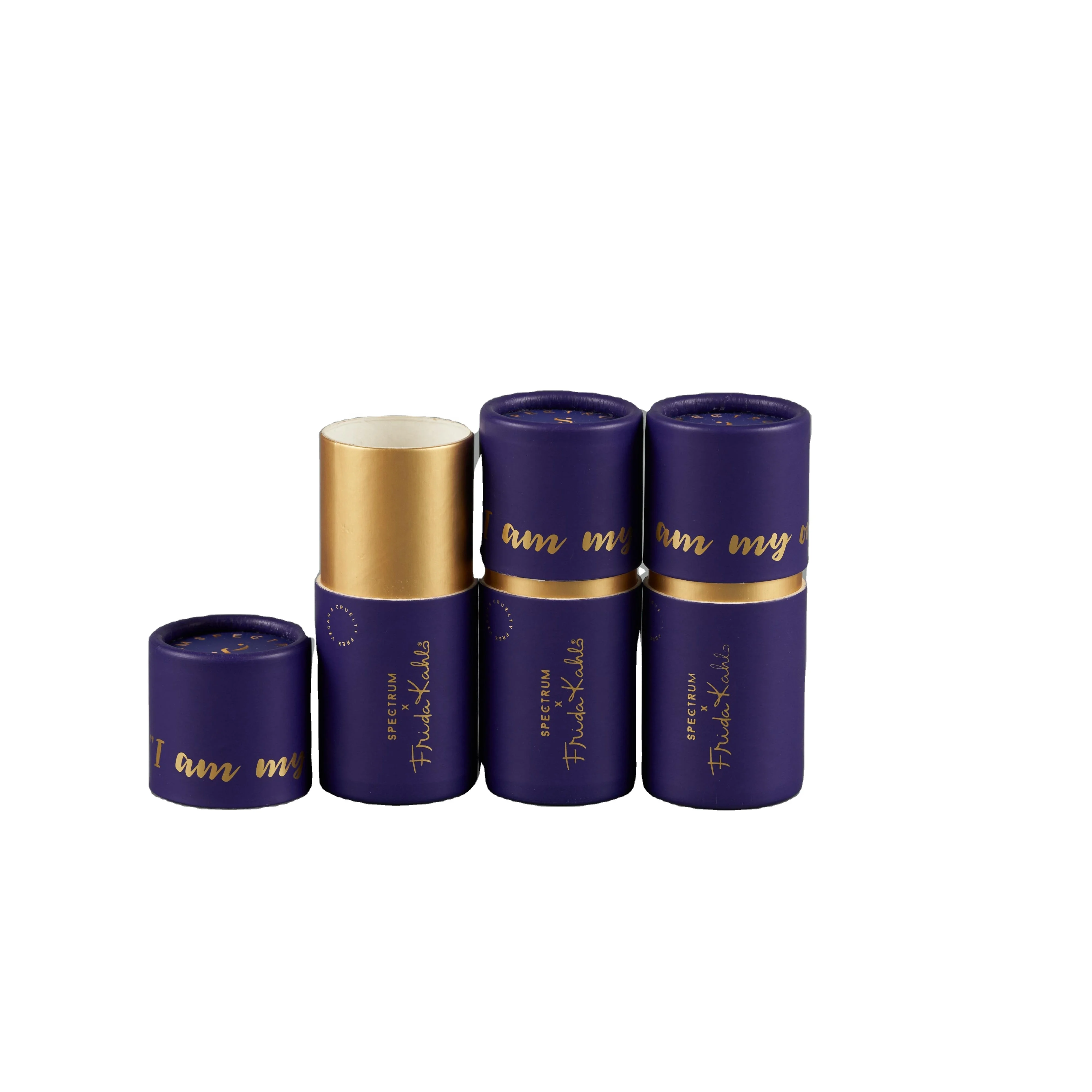 Innovative product cosmetic paper packaging lip balm paper tube lipstick tube for sale