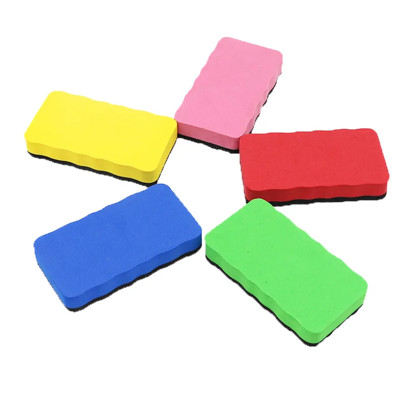 Custom color EVA felt cloth white eraser black new material rectangular