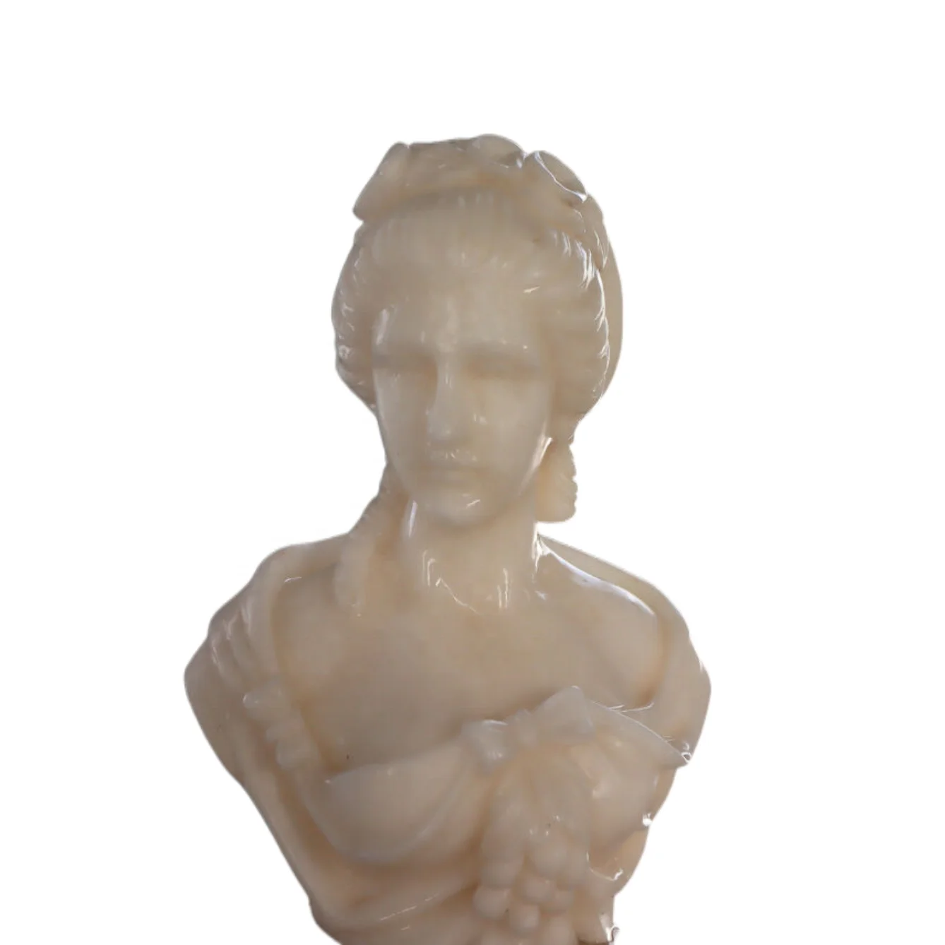 Antique Woman Marble Bust Sculpture Statue for Home Decoration