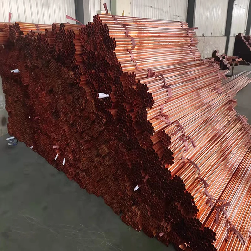 5/8 12mm Insulated Copper Tubes Diameter Straight 28 Mm 25m Copper Pipe