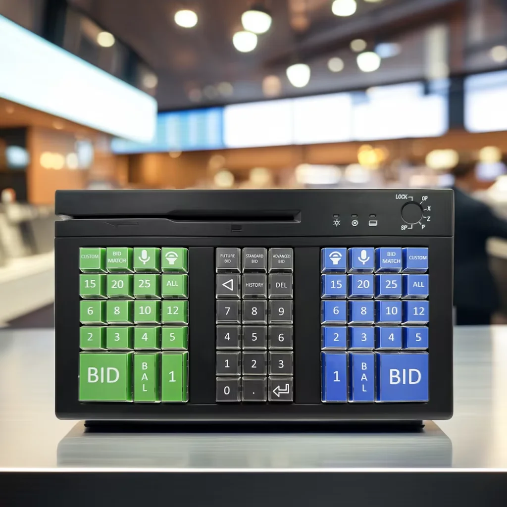 Factory Price 66 Keys Programmable POS Keyboard With Magnetic Card Reader for Payment System