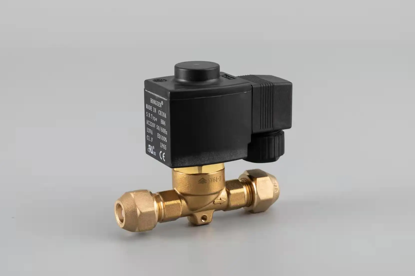 Нормально закрытый электромагнитный клапан 1/2SAE модель SV64-4