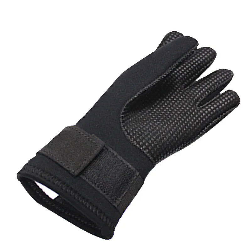 Water Sports 5 Mm Black Rubber Neoprene Glove High Temp Scuba Spearfishing Kayaking Diving Gloves