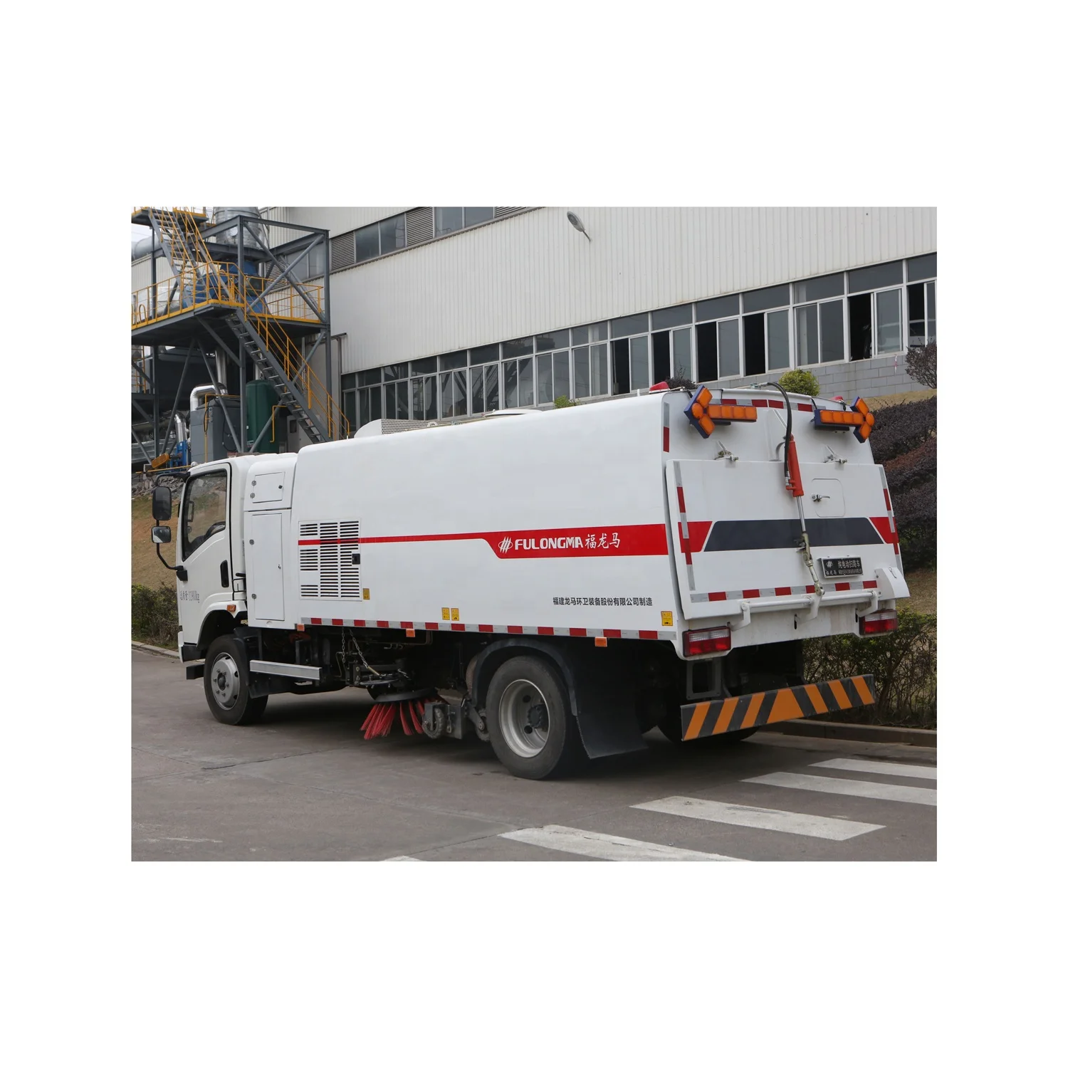 
FULONGMA 390km range electric road sweeper for sale 
