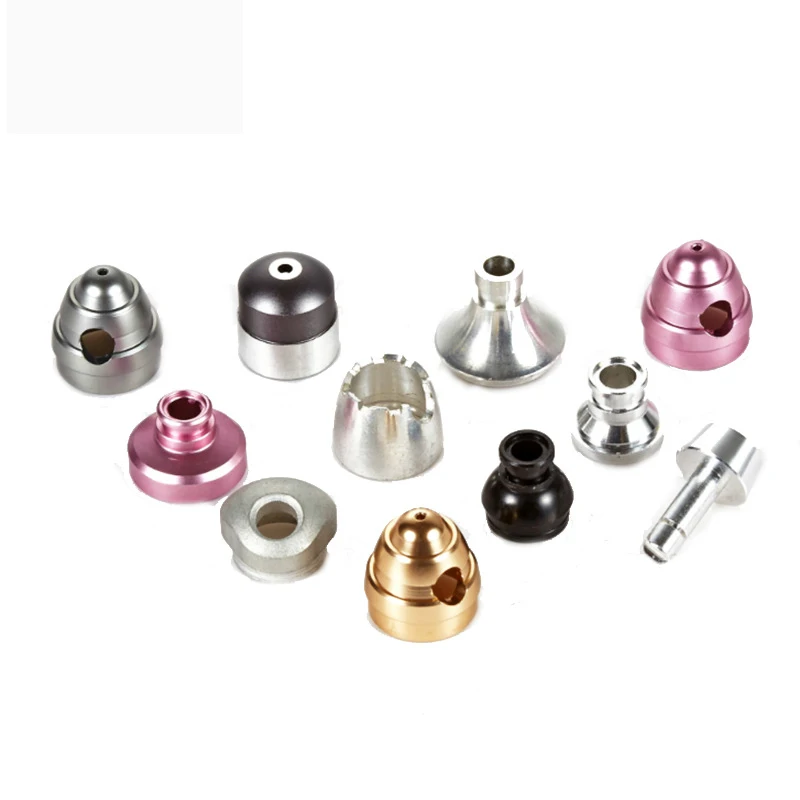 OEM High Precision CNC Later Color Anodized 6063 Aluminum Parts For Bicycle Motorcycle