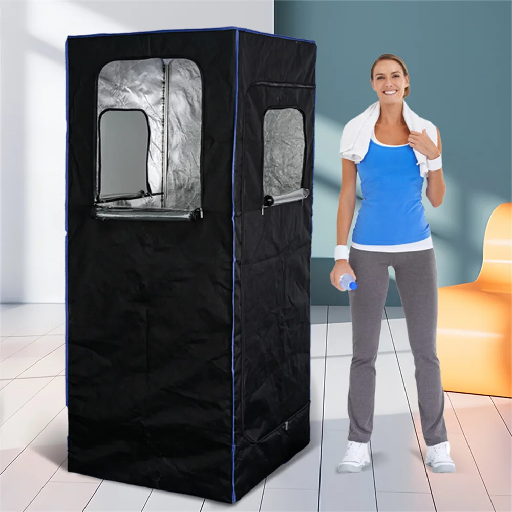 Home Spa Steam Sauna Wet Steam Sauna Tent Portable Full Body Detox Sauna Box Sweat Steam Tent