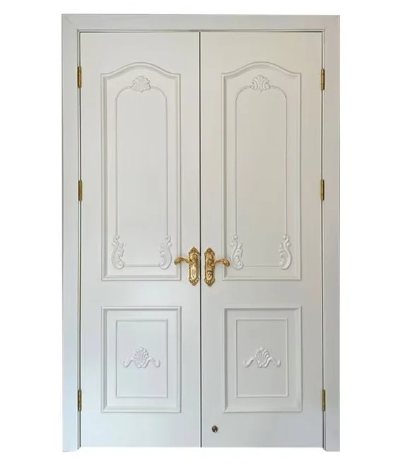Chinese style thermal insulation high quality wpc doors waterproof interior wpc doors for houses