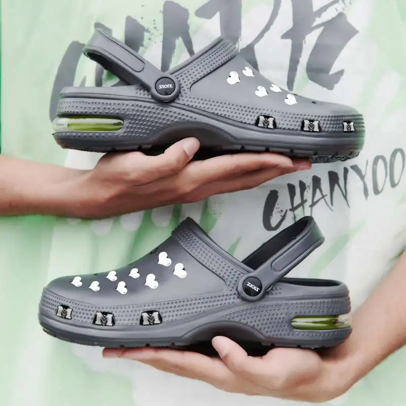 Designer Custom Garden Sandal Women Outdoor Air Cushion EVA Slipper Charm Clog Unisex Mens Sports Logo Clogs Mules Shoes for Men