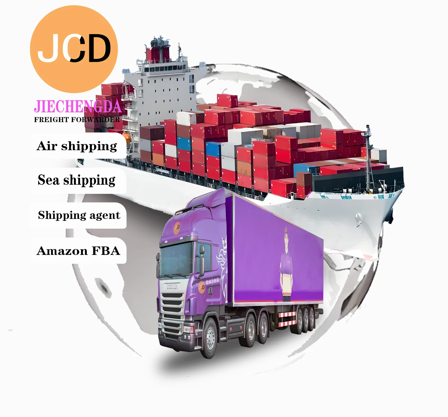 Cheap ddp services shipping rates FBA Amazon freight forwarder from china to USA/Europe/UK/canada logistics agent delivery agent