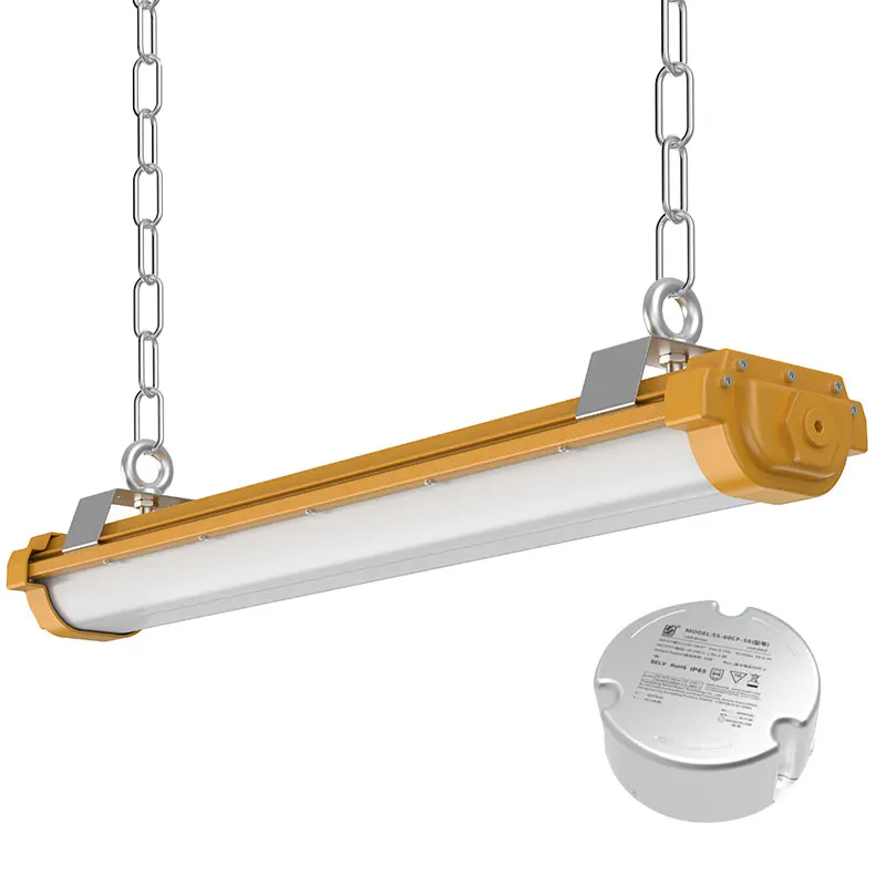 Emergency Function Explosion Proof Light Atex Led Linear Light Industrial 20W 40W 60W 75W Explosion Proof Linear Light