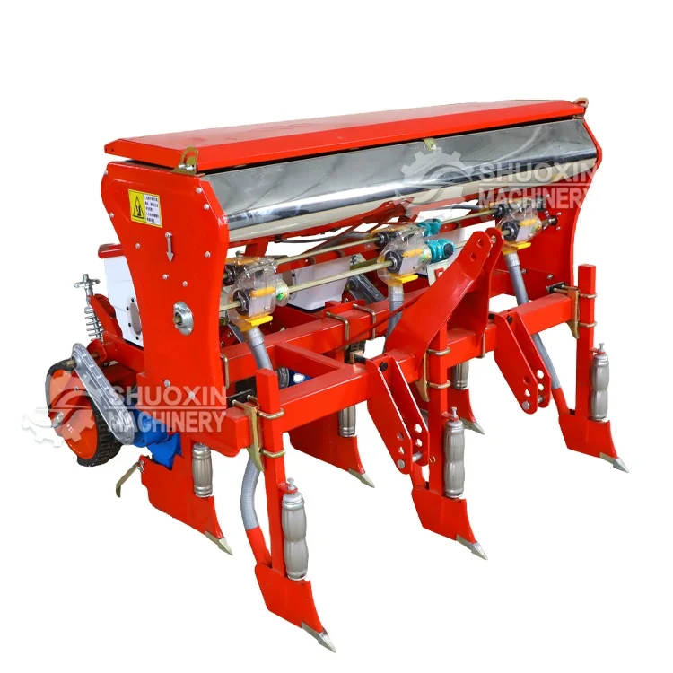Tractor driven maize peanut seeder 5 rows no till soybean corn maize planter 4 rows corn seeder machine 3 point
