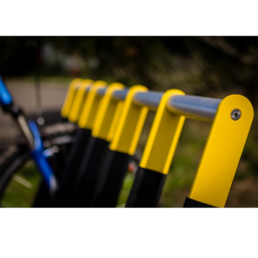 Multiple Bike Parking Community Outdoor Bike Rack Parking 5 Place Bicycle Storage Rack