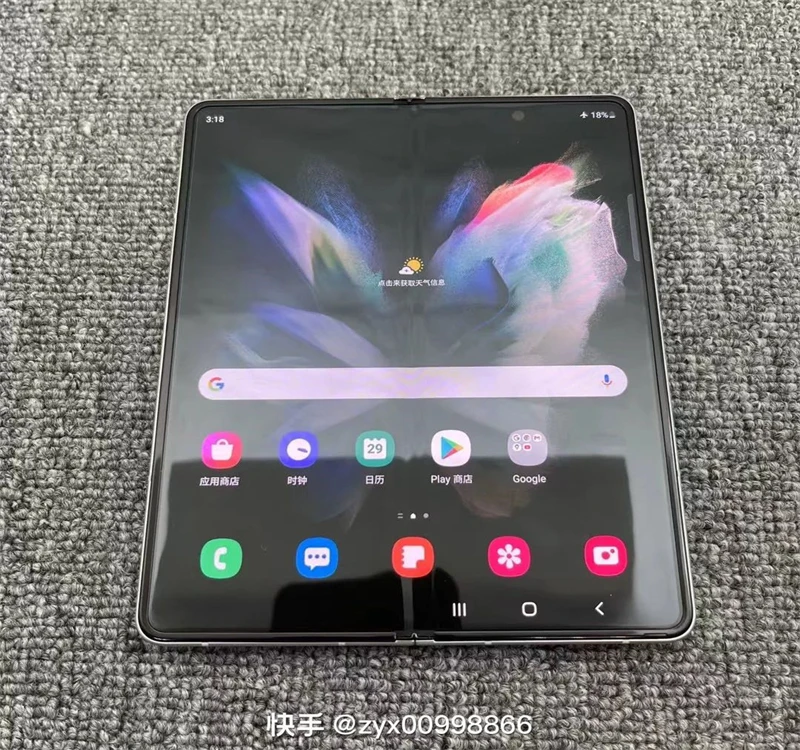 Electronic Component Galaxi 5g Phone For Samsung Galaxy Z Fold 3 Mobile