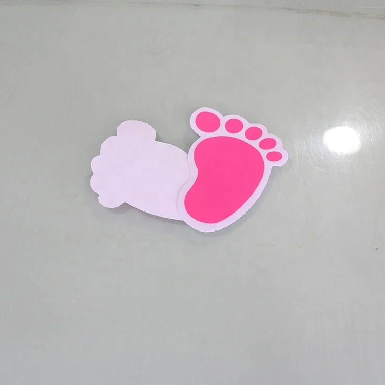  Custom pvc vinyl footprint floor