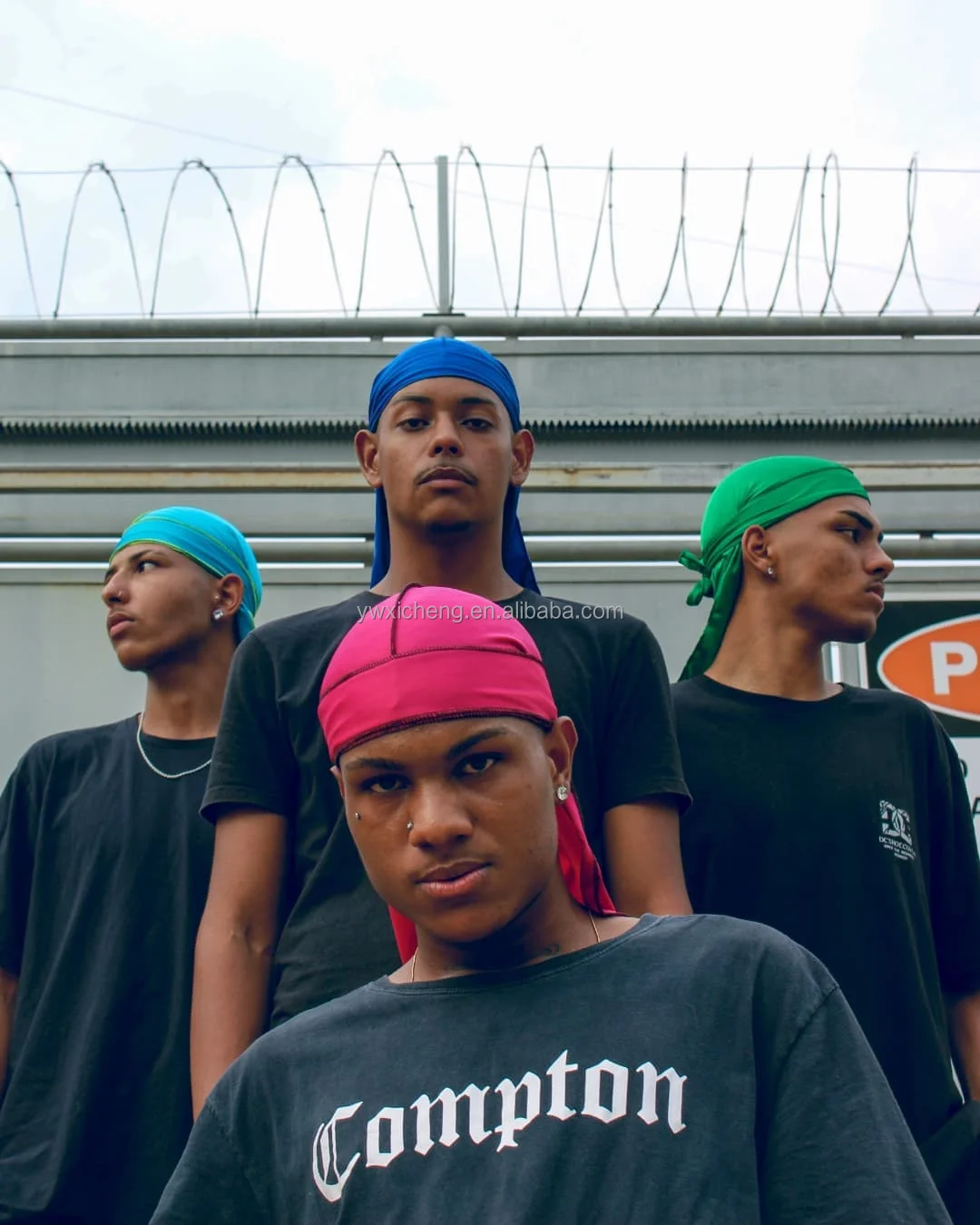 2022 New Kids Velvet Durags Bandana Turban Hat Dome Cap Turban Wide Band Stretchy Wig Cap Solid Color Hat Headwrap Designer