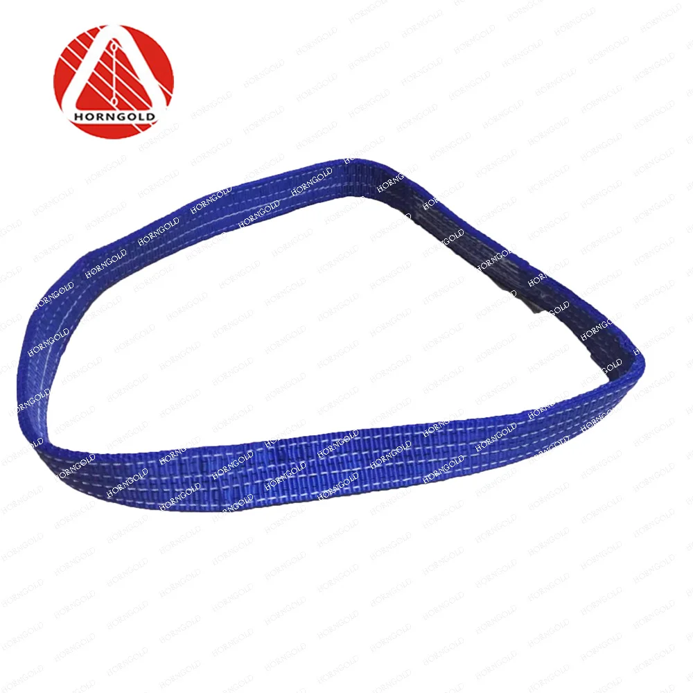 
3 layer 50mm wide 5000kg round lifting sling 