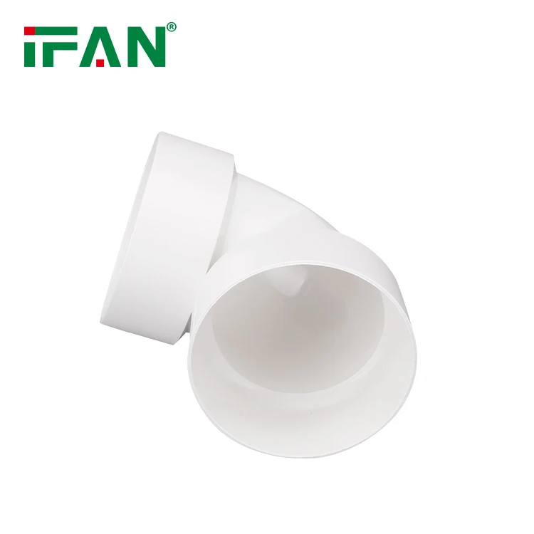 IFAN High Quality PVC Drainage Fittings 5 Inch UPVC Pvc Fittings ASTM2665 PVC Glue Connection Elbow Upvc Pipe And Fittings