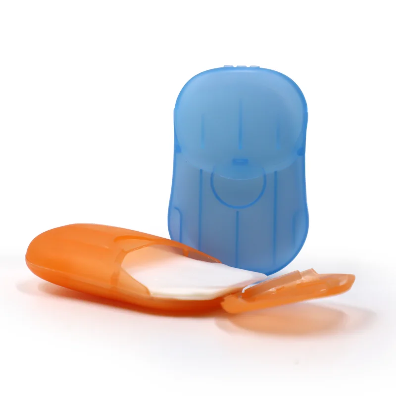 Portable Soluble Disinfecting Skin Care Soap Paper