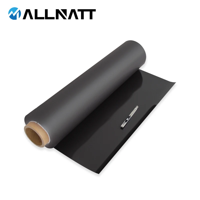 Magnetic Roll 0.3mm Thickness Strong Magnet Sheets Rubber Roll White PVC for Advertising Board