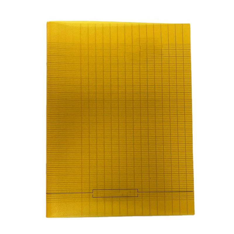 Promotion Cheap Transparent PP Plastic Cover A5 Notebook with Metal Wire Binding for sale