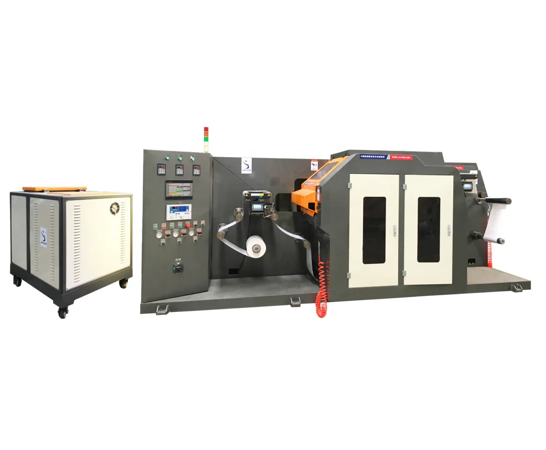 High Speed Non Scratch Hot Melt Coating Roll Plastic Film Machine Paper Laminating Slitting Machine