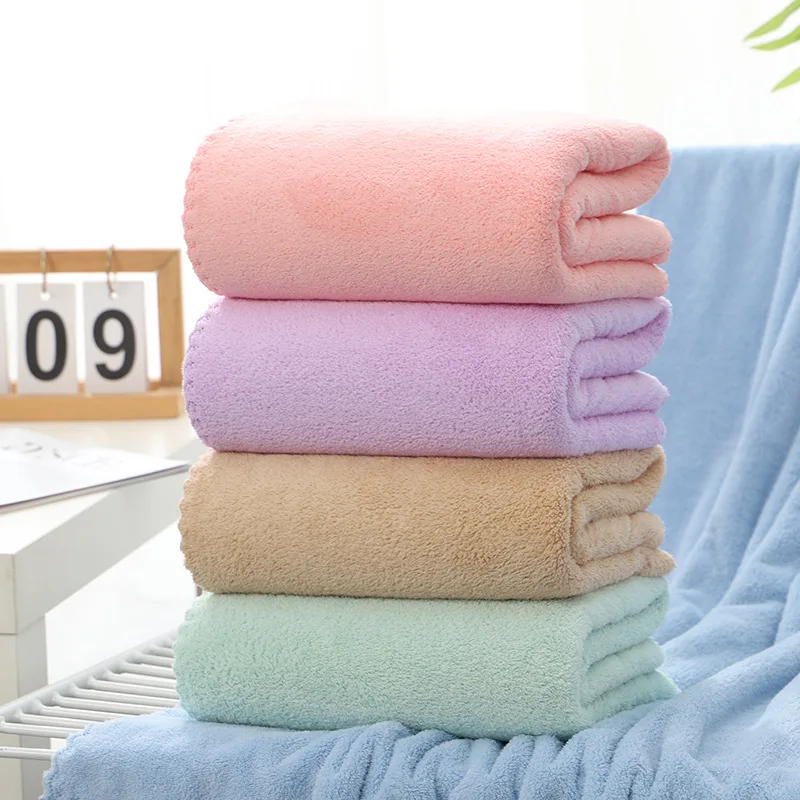 
Professional Solid Soft Fashion Absorbent Microfiber Hotel Home Buy Bath Towel 