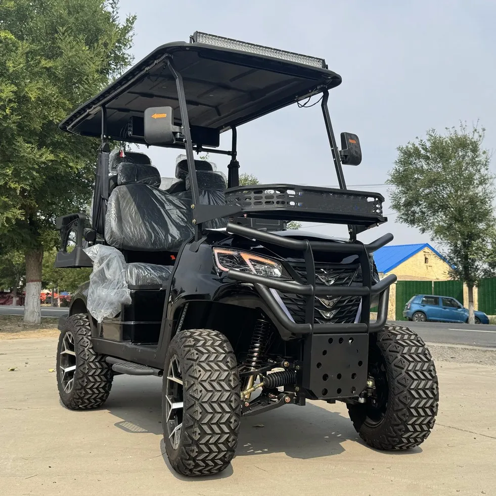 Electric golf buggy cart Cheap chinese Electric vehicles 4 seater gasoline golf cart mini golf cart