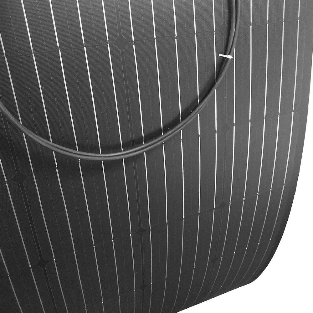 CE ROHS certificated 20w 50w 100w 150w 180w monocrystalline 12v flexible solar panel