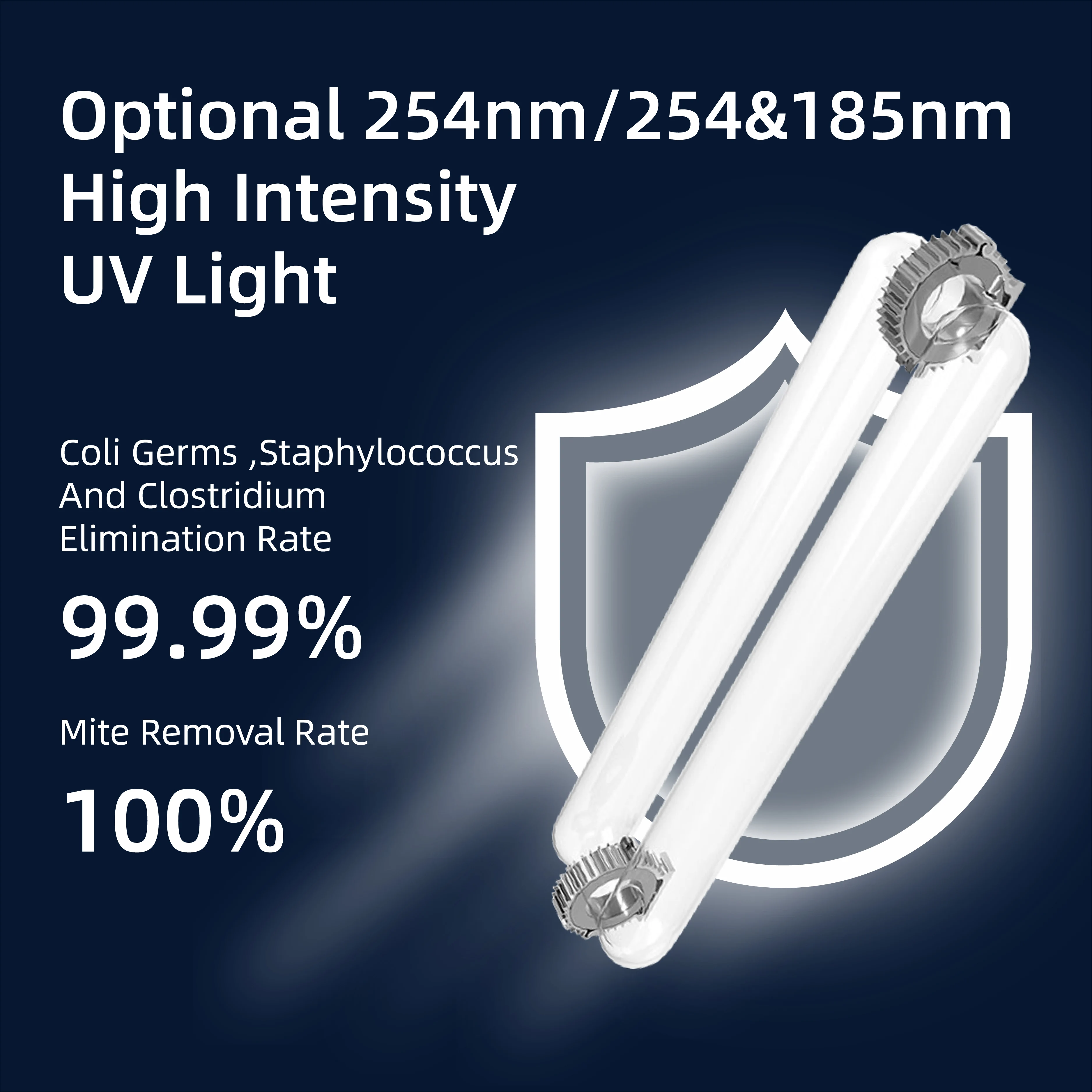 JK 254nm 185nm  5 Years Warranty  Uvc Sterilizing Lamp 300 watt 400 watt 500 watt  Uvc Induction Disinfection Lamp