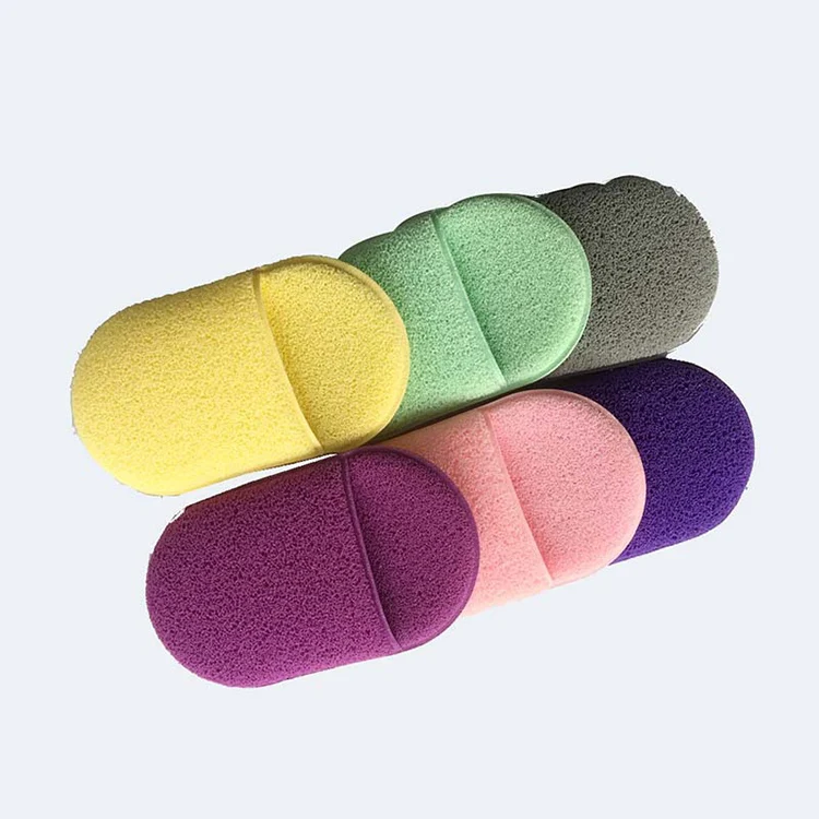 Mini Finger Air Cushion Puff Multi colored Convenience Makeup Sponge For Women