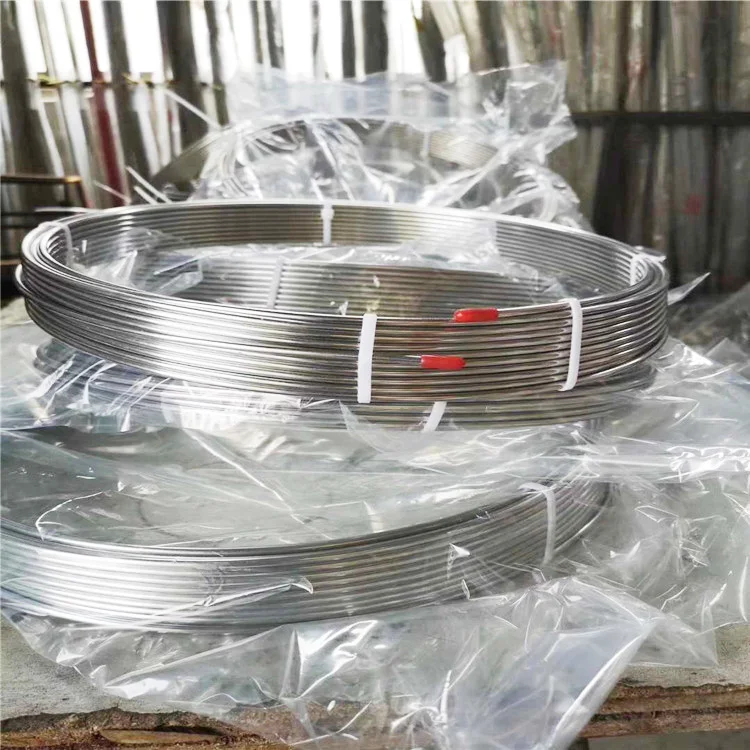 Stainless Steel Pipe Coil 201 304 430 Coil Hollow Stainless Steel Tubing Coil