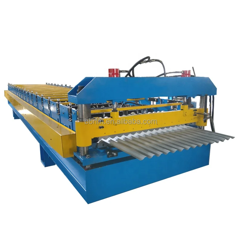 Barrel corrugation machine for corrugated sheet 0.15-0.3mm