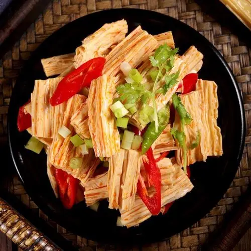 Manufacture Supply Soybean Product Fuzhu Dried Tofu Beancurd Sticks