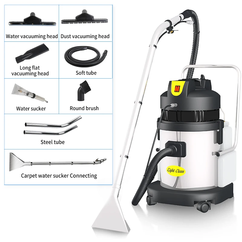 
20 liters carpet cleaning machine commercial multifunctional high-power vacuum cleaner sofa hotel scrubber 