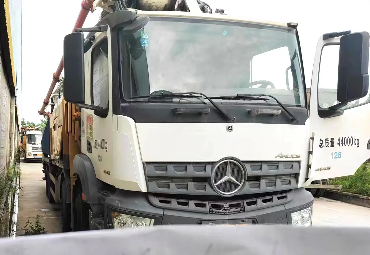 XCMG Official 2020 Year 62m HB62V Concrete Boom Pump Used Truck Mounted Concrete Pump For Sale
