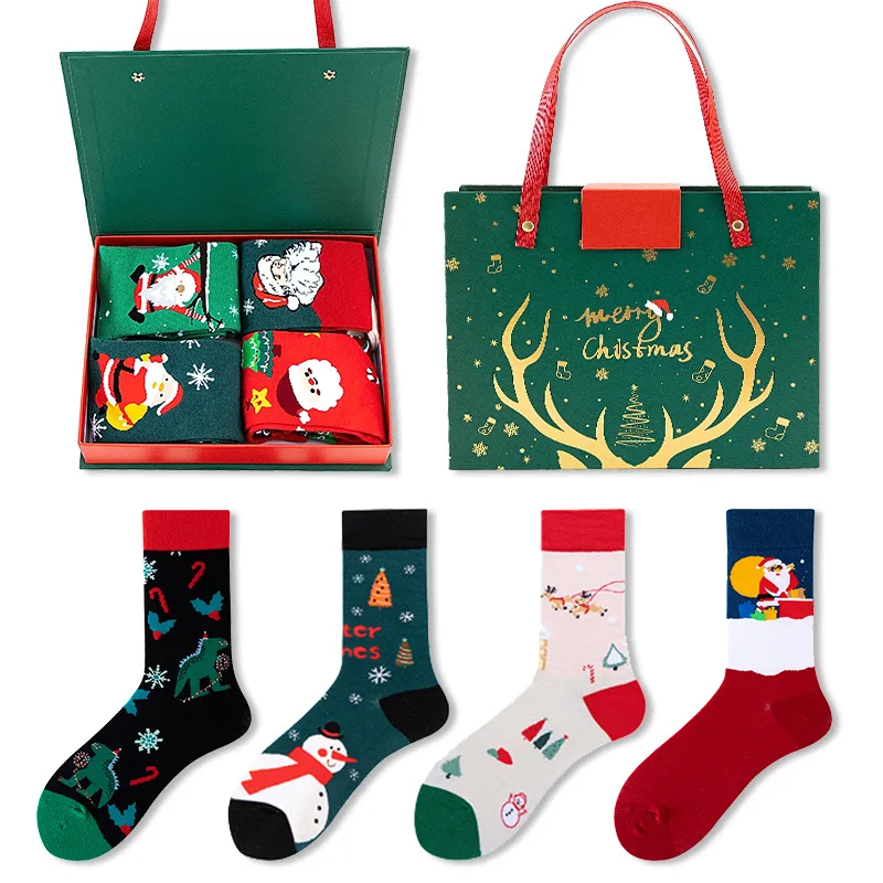 Bioserica Era christmas socks in box funny christmas gift sock christmas socks set