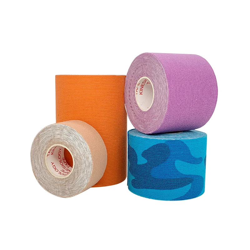 Waterproof bulk kt tape wholesale sports tape athletic kinesiology tape kinesiology 5cm for knee